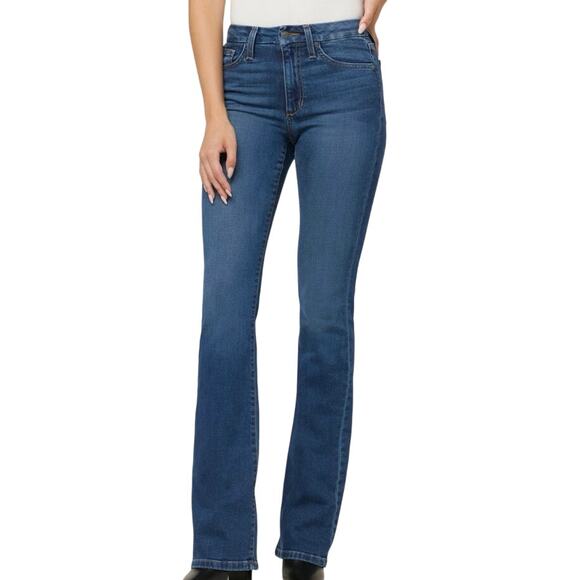 Joe's Jeans Hi Honey Stephaney Med Wash High Rise Curvy Boot Cut Jeans Size 31 - Picture 1 of 15